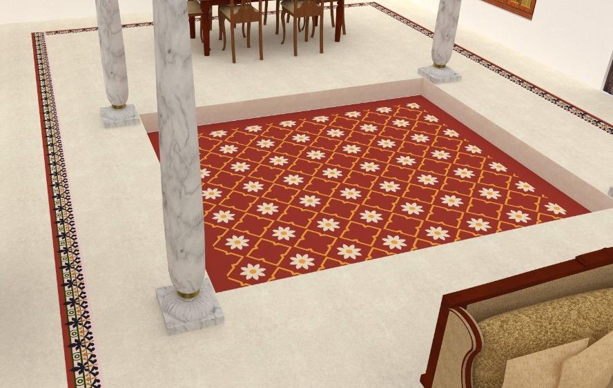Floor tile